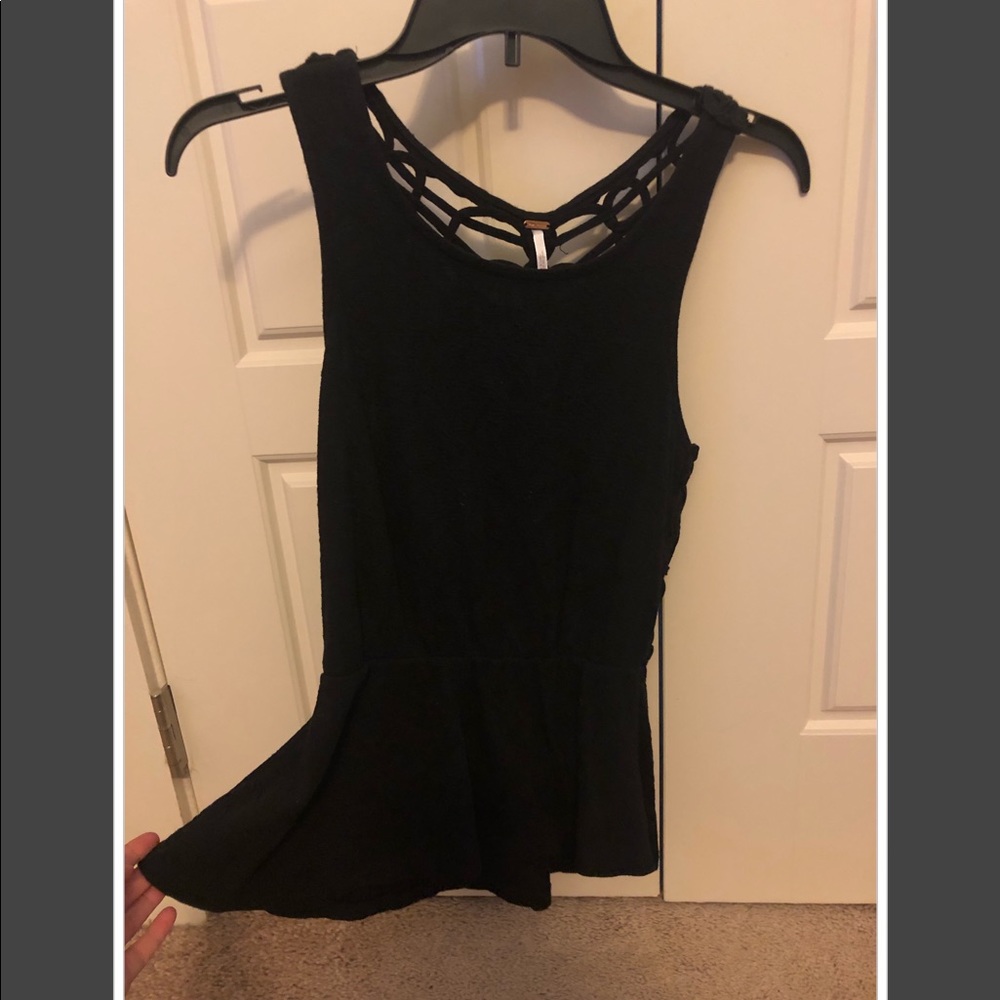 Free People Peplum Top